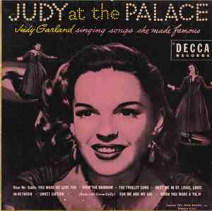 Judy Garland - Judy At The Palace