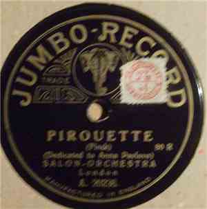 Jumbo Salon Orchestra - Pirouette / On The Road To Zax-a-Zix