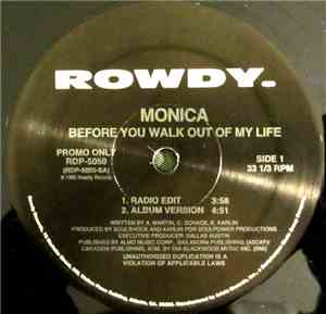 Monica - Before You Walk Out Of My Life