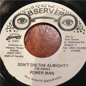 Power Man - Don't Dis The Almighty