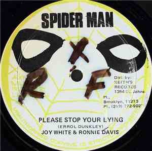 Joy White & Ronnie Davis - Please Stop Your Lying