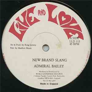 Admiral Bailey - New Brand Slang