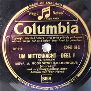 G. Mahler, Aaltje Noordewier-Reddingius, Anthon Van Der Horst - Um Mitternacht
