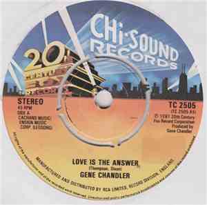 Gene Chandler - Love Is The Answer