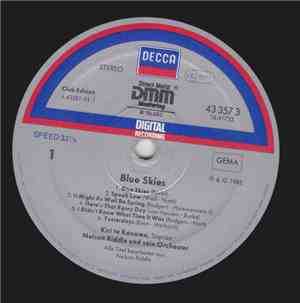 Kiri, Nelson Riddle And His Orchestra - Blue Skies