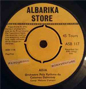Orchestre Poly Rythmo De Cotonou Dahomey - Adja