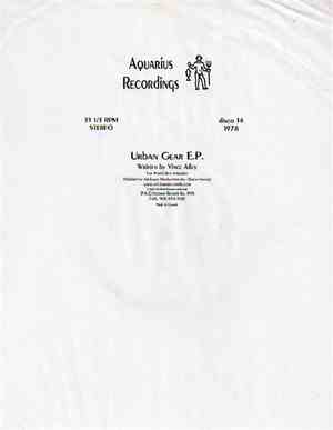Vince Ailey - Urban Gear E.P.