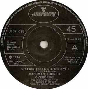Bachman, Turner Overdrive - You Ain't Seen Nothing Yet