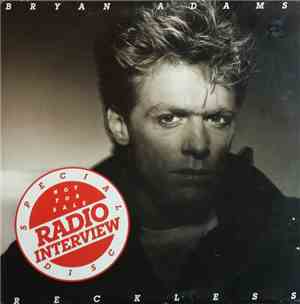 Bryan Adams - Reckless (Radio Interview)