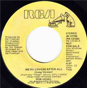 Rob Hegel - We're Lovers After All