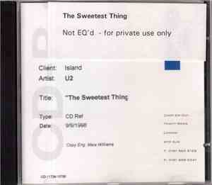 U2 - Sweetest Thing
