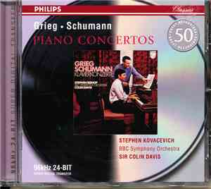 Grieg / Schumann - Stephen Kovacevich • BBC Symphony Orchestra • Sir Colin Davis - Piano Concertos