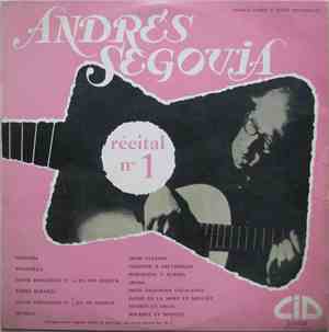 Andrés Segovia - Recital De Guitare, N° 1