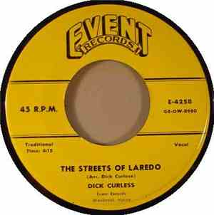Dick Curless - The Streets Of Laredo / Foggy Foggy Dew