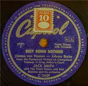 Jack Smith  - Busy Doing Nothing / Señora
