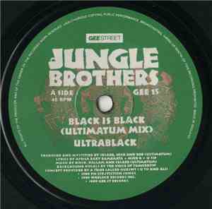 Jungle Brothers - Black Is Black (Ultimatum Mix)