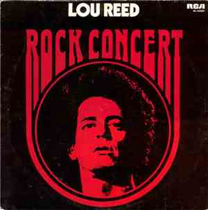 Lou Reed - Rock Concert
