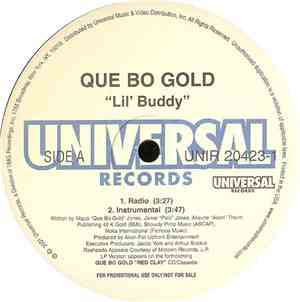 Que Bo Gold - Lil' Buddy