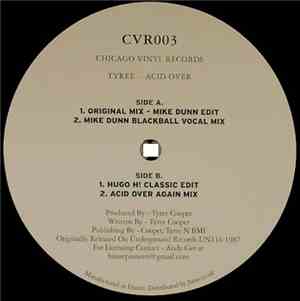 Tyree Cooper - Acid Over