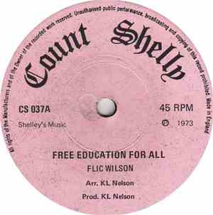 Flick Wilson , Dean Beckford - Free Education For All / Puppy Love