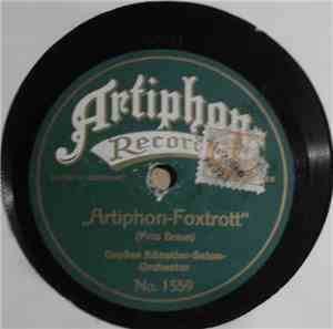 Großes Künstler-Salon-Orchester - Artiphon-Foxtrott / Crooning