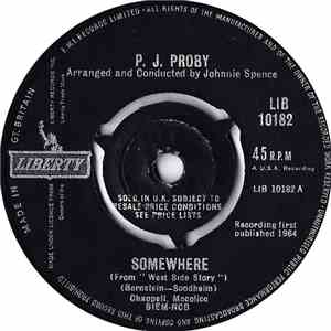 P.J. Proby - Somewhere