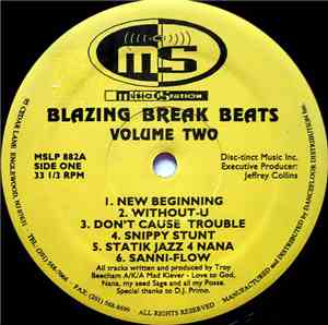 Troy Beecham - Blazing Break Beats Volume Two
