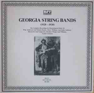 Various - Georgia String Bands (1928-1930)
