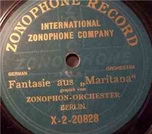 Zonophon-Orchester Berlin - Ouverture Zu 