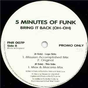 5 Minutes Of Funk - Bring It Back (Oh Oh)
