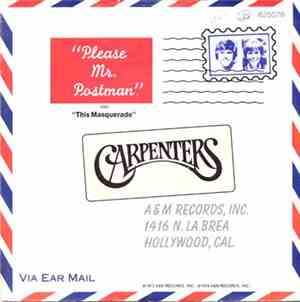 Carpenters - Please Mr. Postman