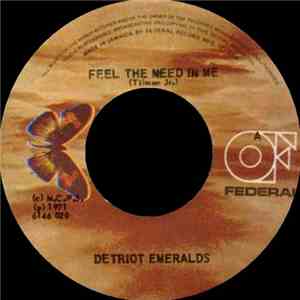 Detriot Emeralds - Feel The Need In Me / Ballad