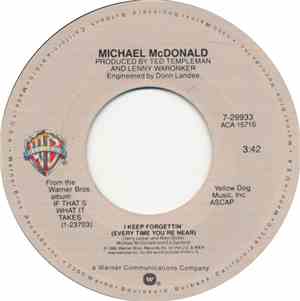 Michael McDonald - I Keep Forgettin' (Every Time You're Near)