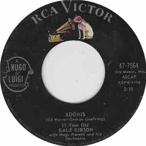11 Year Old Gale Gibson, Hugo Peretti And His Orchestra - Adonis / Mister B ...