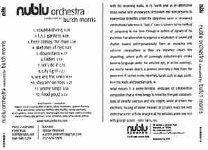 Nublu Orchestra Conducted By Butch Morris - Nublu Orchestra Conducted By Bu ...