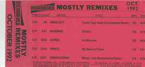 Various - Mostly Remixes Oct. 1992