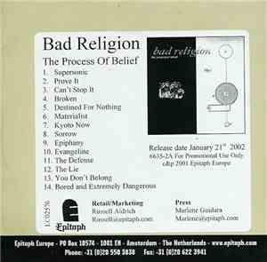 Bad Religion - The Process Of Belief