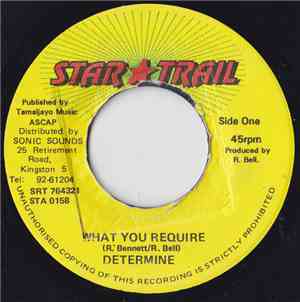 Determine - What You Require