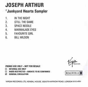 Joseph Arthur - Junkyard Hearts Sampler