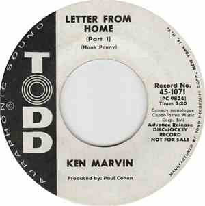Ken Marvin - Letter From Home