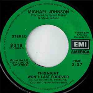 Michael Johnson  - This Night Won't Last Forever