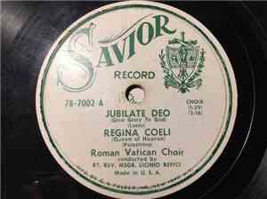 Roman Vatican Choir - Jubilate Deo / Adeste Fideles