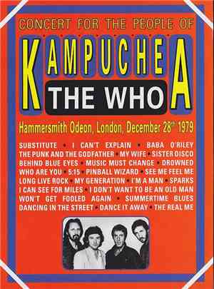 The Who - Concert For The People Of Kampuchea