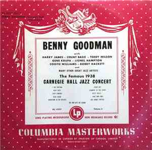 Benny Goodman - The Famous 1938 Carnegie Hall Jazz Concert - Volume 2