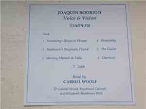 Joaquín Rodrigo - Voice & Vision (Sampler)