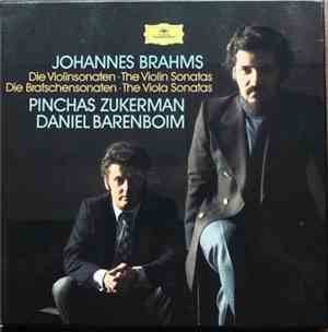 Johannes Brahms, Pinchas Zukerman, Daniel Barenboim - The Violin Sonatas, T ...
