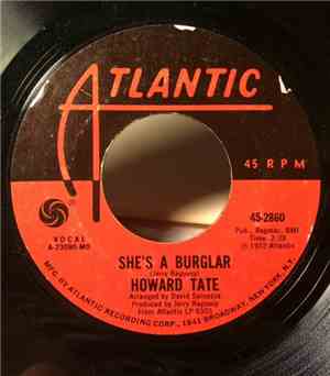Howard Tate - She's A Burglar / You Don't Know Nothing About Love