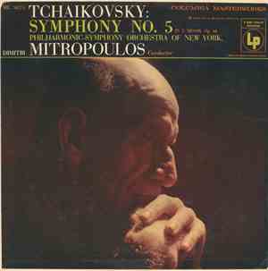 Tchaikovsky / Philharmonic-Symphony Orchestra Of New York, Dimitri Mitropou ...