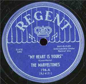 The Marveltones - My Heart Is Yours / So (It's Over)