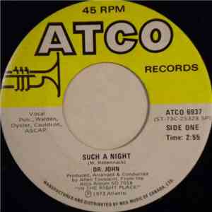 Dr. John - Such A Night / Cold Cold Cold